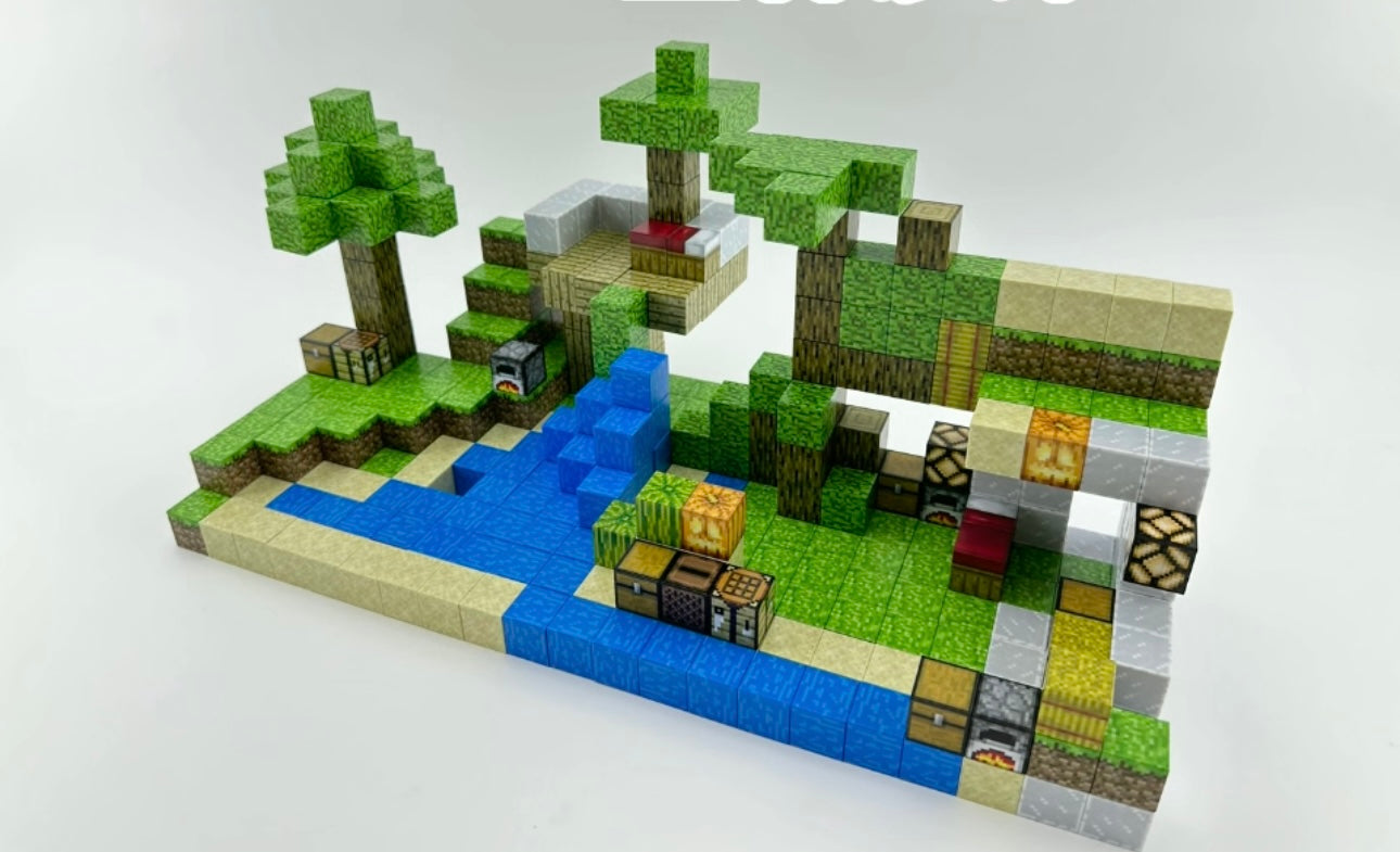 Halloween forest river