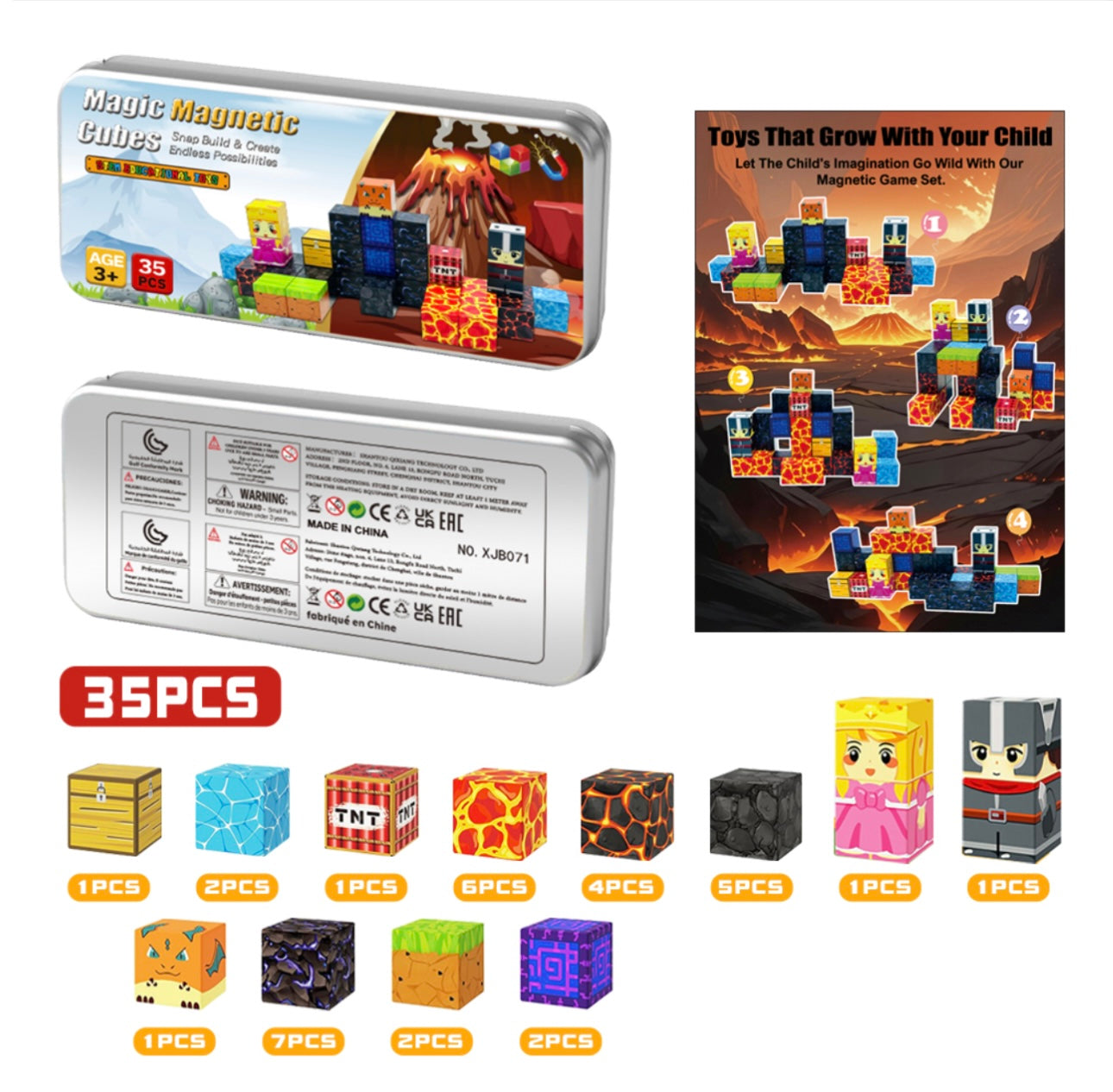 Magma Volcano Mini Set